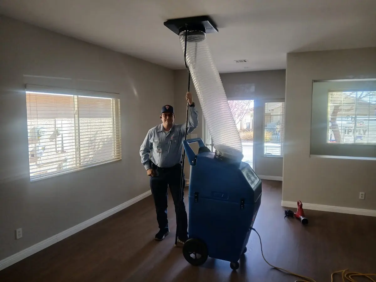 Professional Dryer Vent Cleaning work inside a Bessemer home